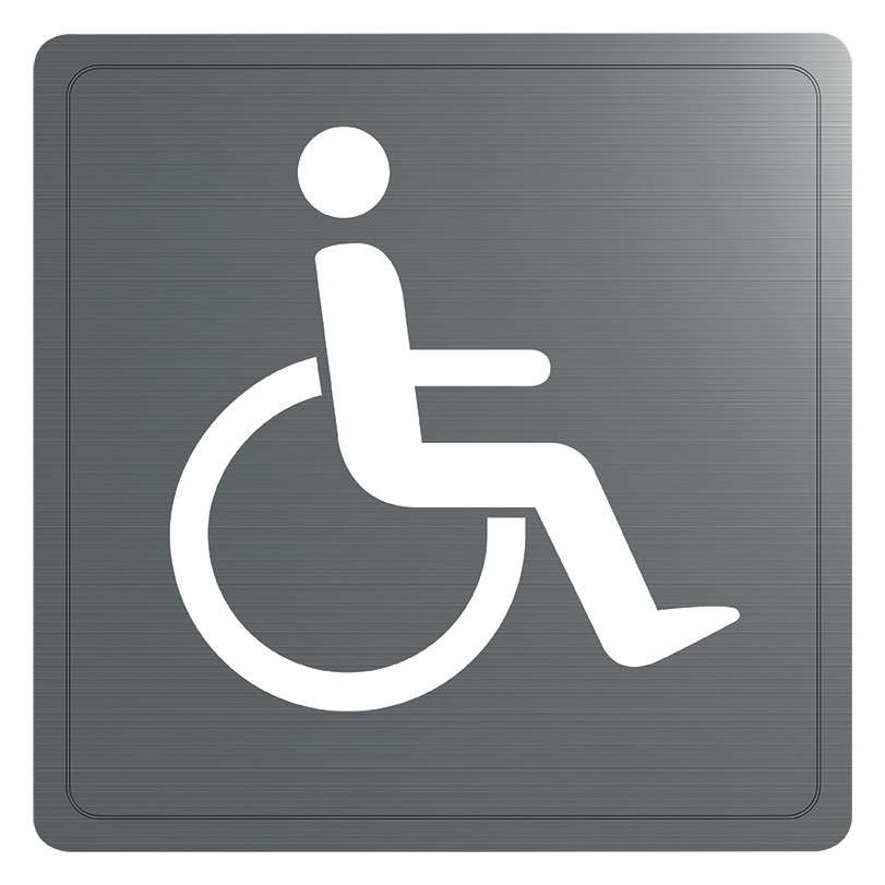 KD Wand Symbol Behinderten-WC Edst. 1.4301 sat (ex-0011370000) KD Wand Symbol Behinderten-WC Edst. 1.4301 sat (ex-0011370000)