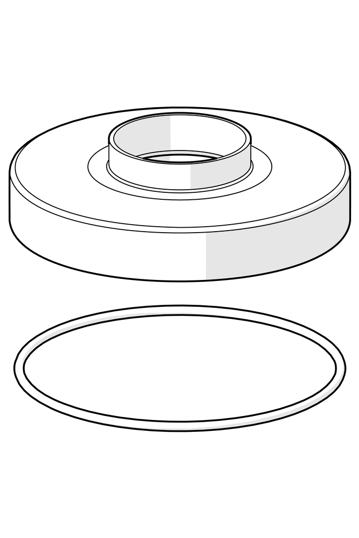 Hansa Abdeckplatte HANSA 1003 d 70 mm chr Hansa Abdeckplatte HANSA 1003 d 70 mm chr