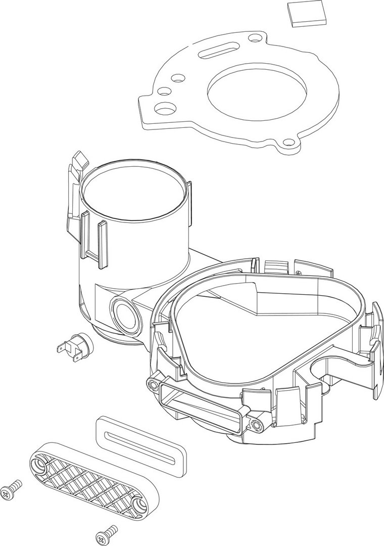 BOSCH Ersatzteil TTNR: 87154160020 Kondensatsammler