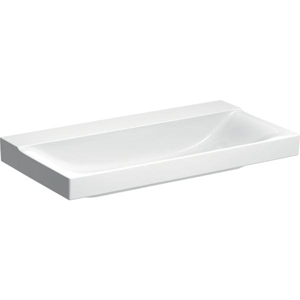 Geberit Xeno2 Waschtisch, 90x48cm o. Hl., o. Ül., weiß, KeraTect