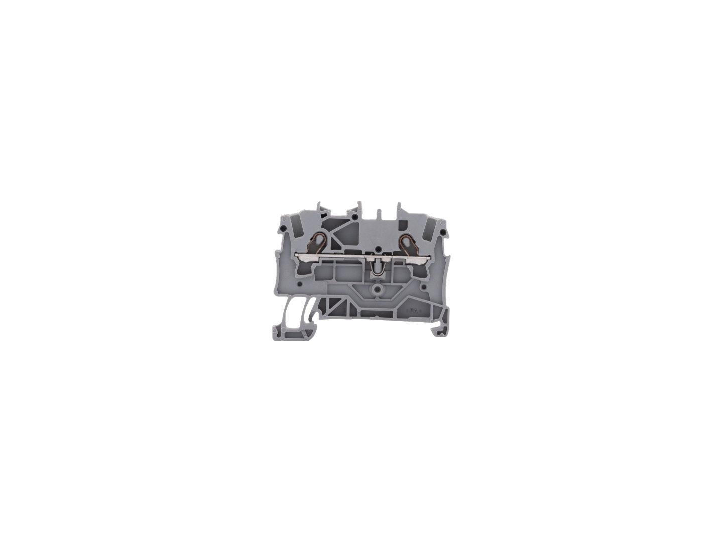 2 Leiter Durchgangsklemme grau 2,5mm2 für dynamic