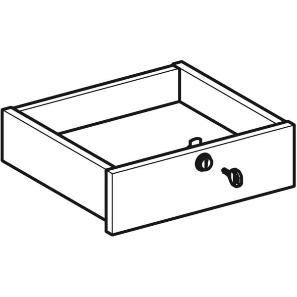 Geberit Schublade f. Hochschrank abschließbar Acanto
