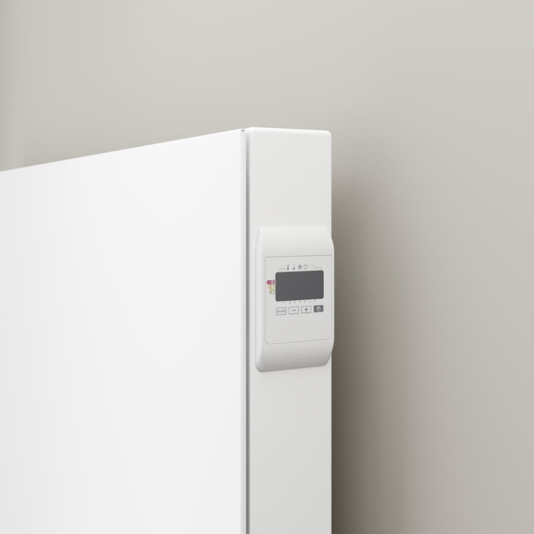 Kermi E-Panel Plan T21 600x74x1200 max.P 1750, RAL9016, SK2, re, m.Stecker