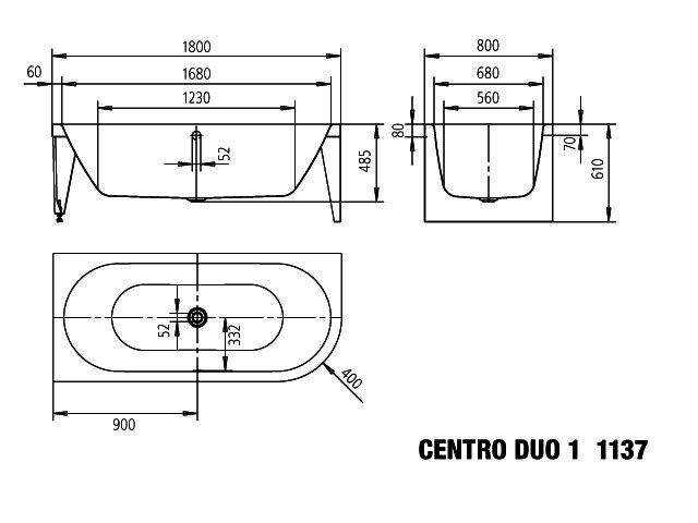 KA BW MST CONODUO 1 re. Mod.1137-4041, 1800x800mm,alpwe,IG,SAD,email. SZ.