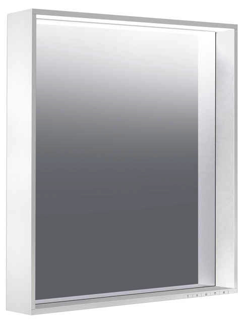 KEUCO Lichtspiegel X-Line 33297, DALI, inox, 650x700x105mm