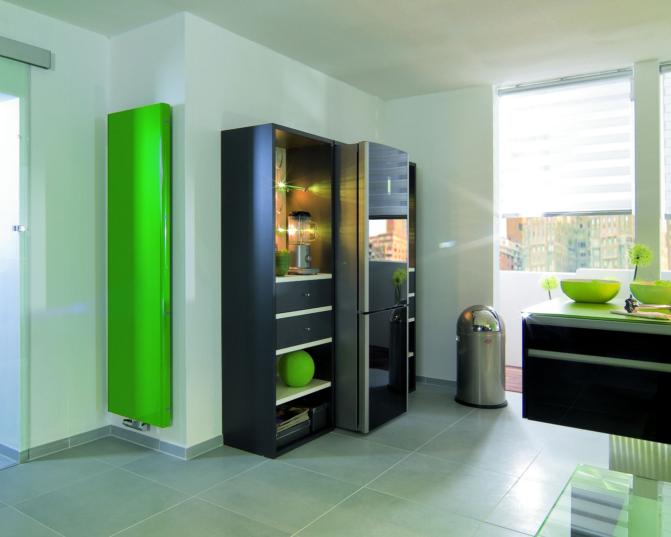 Kermi Verteo Plan Hyg T10 1200x63x500 QN598, RAL9016, 10bar, o.Abd