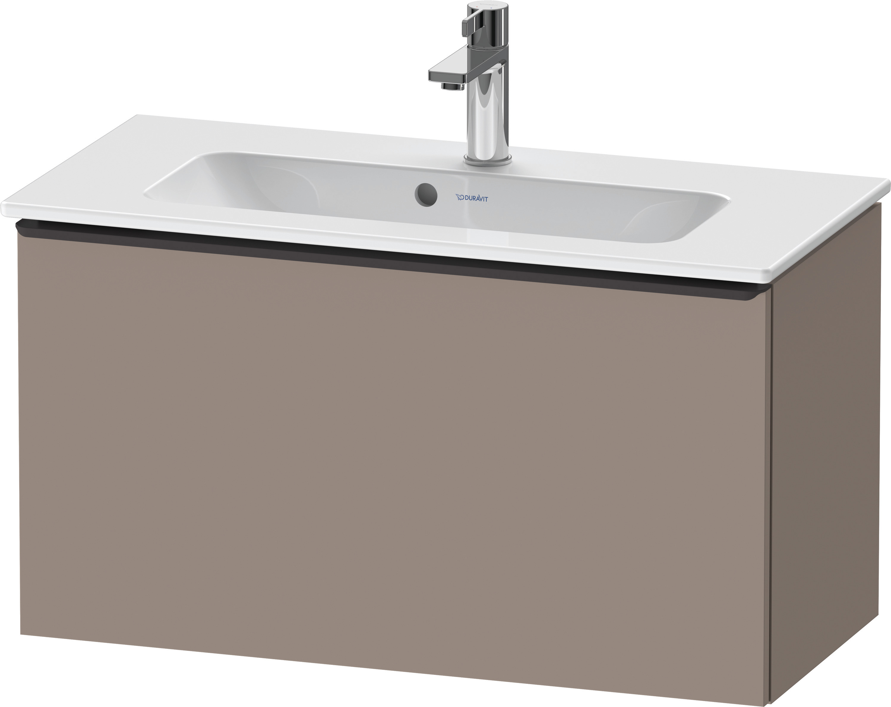 Duravit D-Neo WTU,Wdh,Ausz:1,Gr:Diamant Schw. 810x372x440mm,Basalt Matt, Dekor