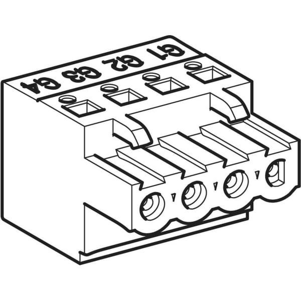 Geberit Steckerbuchse GEBUS für Konverter