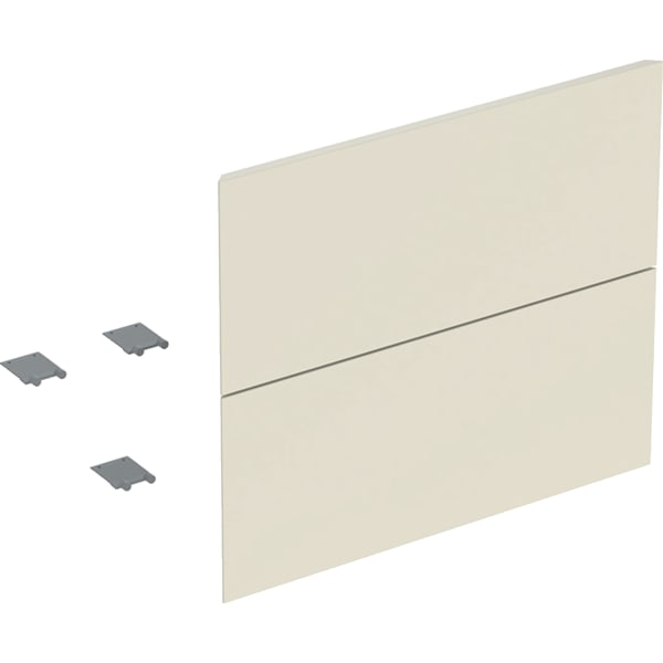 Geberit Set Schubl.-Frt für ONE US, 2 Schubl. für WT B: 60cm, sandgrau glänzend