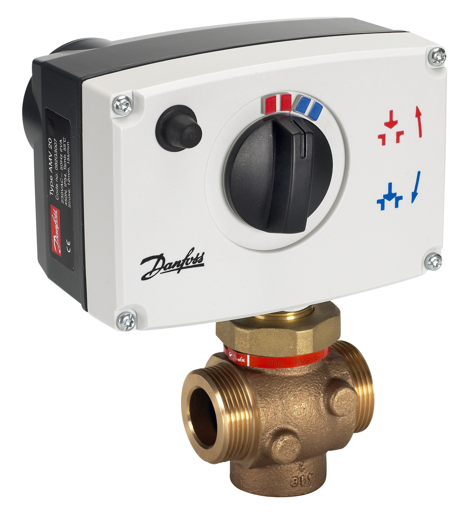 Danfoss Durchgangsventil VM2 DN25 Kvs 6,3, PN25, RG5, G11/4"A
