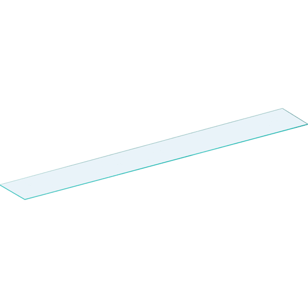 Geberit Glaseinlegeboden für Option Spiegelschrank, Breite 90 cm