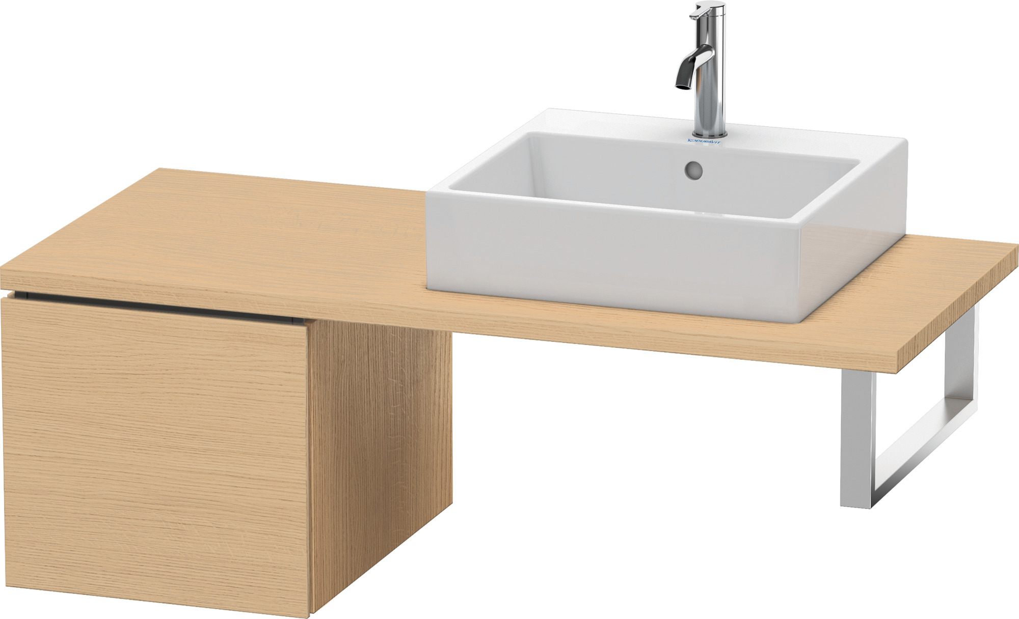 Duravit US für Konsole L-Cube 400x420x548mm 1 Auszug, Eiche Natur