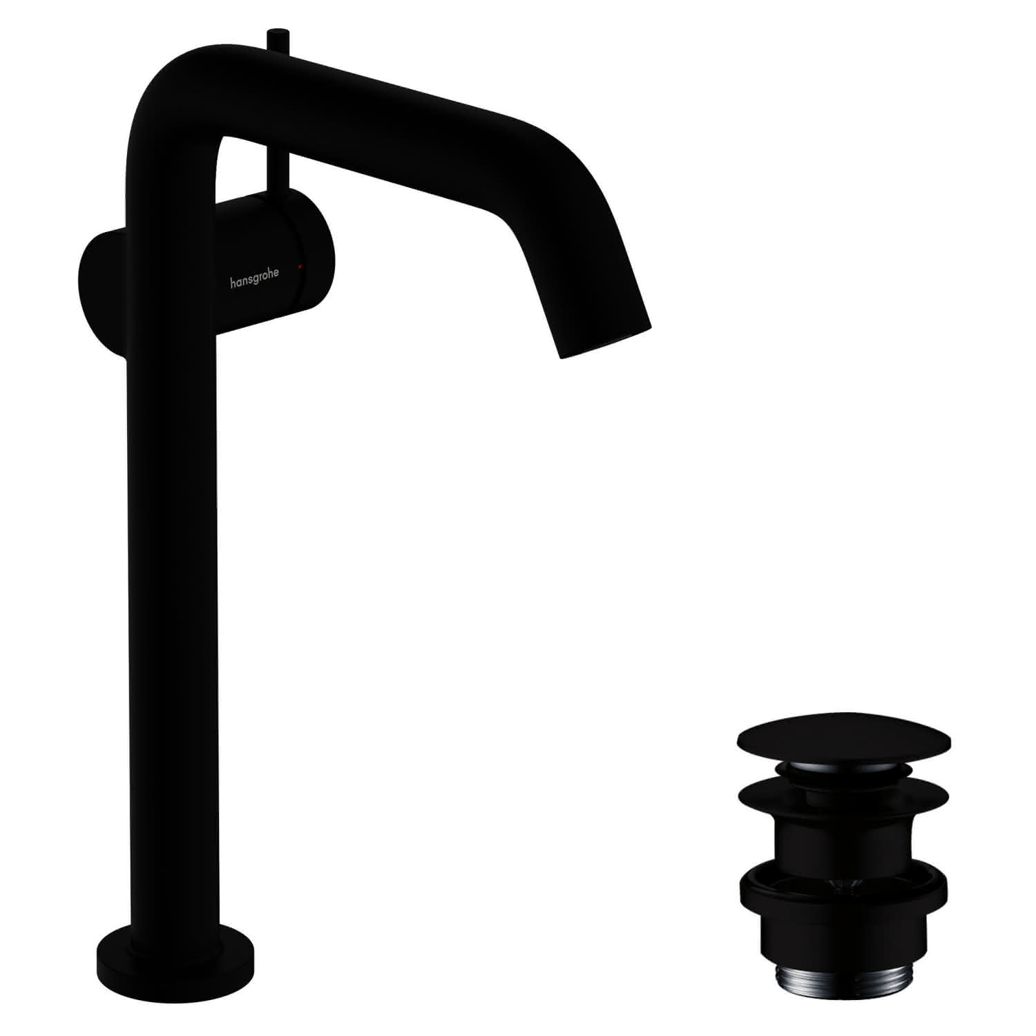 Hansgrohe WTM 240 Tecturis S Fine CoolStart mit Push-Open Ablaufgarnitur MSW