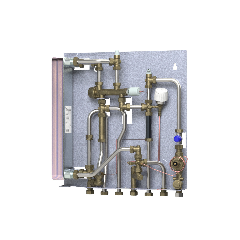 Danfoss Wohnungsstation AkvaLux FSS HT-Heizung, 78kW