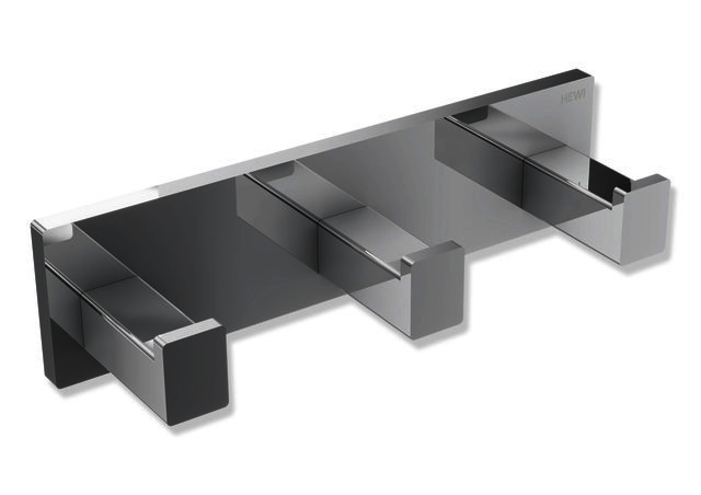 HEWI Hakenleiste Sys 900 Q, chrom, 3 Haken