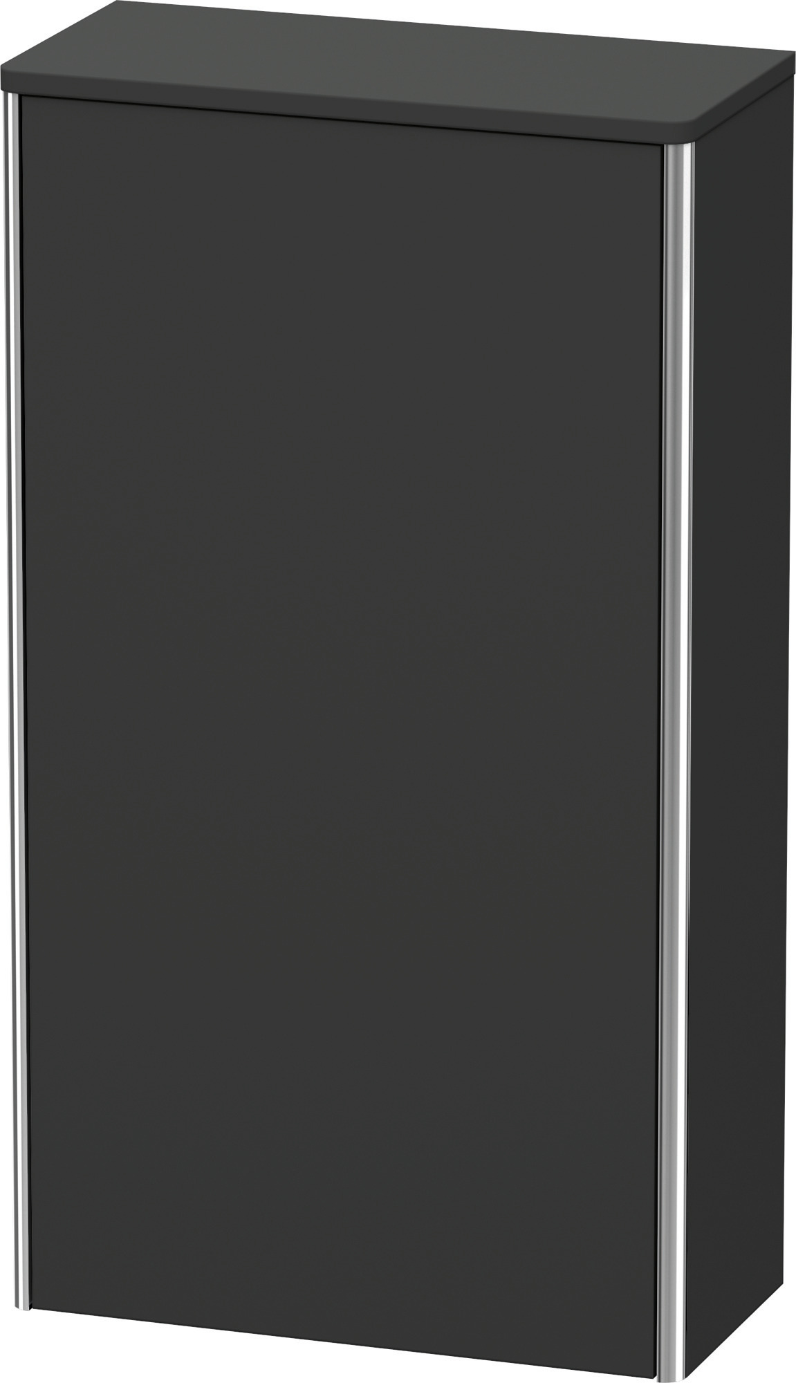 Duravit Halbhochschrank XSquare wandh. TA li. 896x500x236mm, Graphit Supermatt