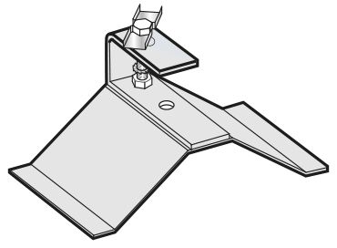 Remeha Dachanker für Welldächer EG318, VPE 6 Stück, edst.