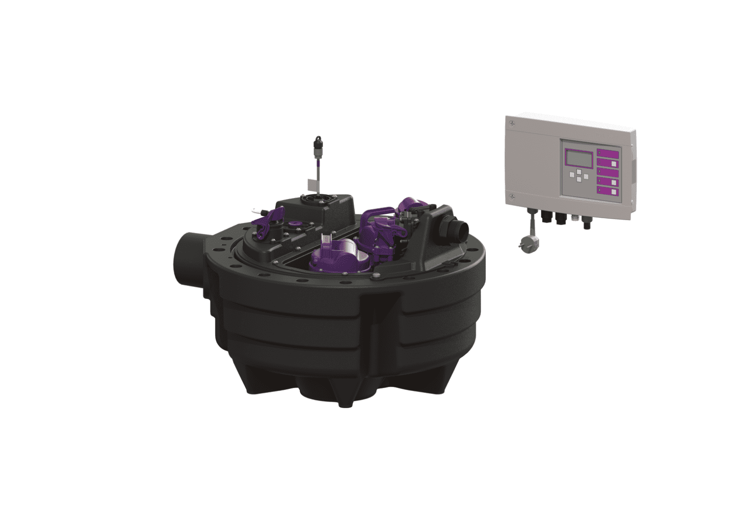 KESSEL-Hebeanlage Aqualift F Compact Duo, SPZ 1000, freie Aufstellung