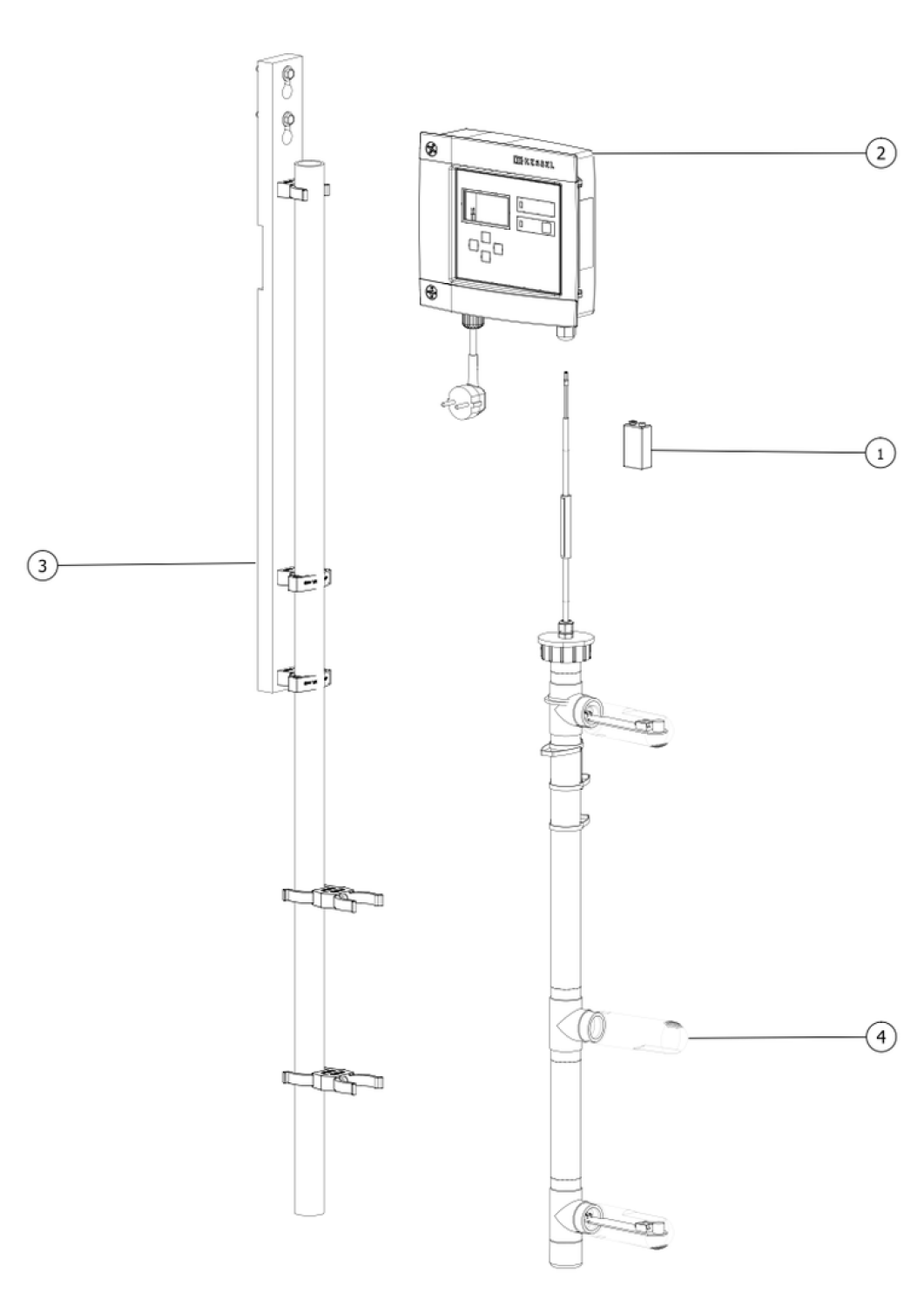 KESSEL-Schichtdicken-Messgerät SonicControl, Typ OA