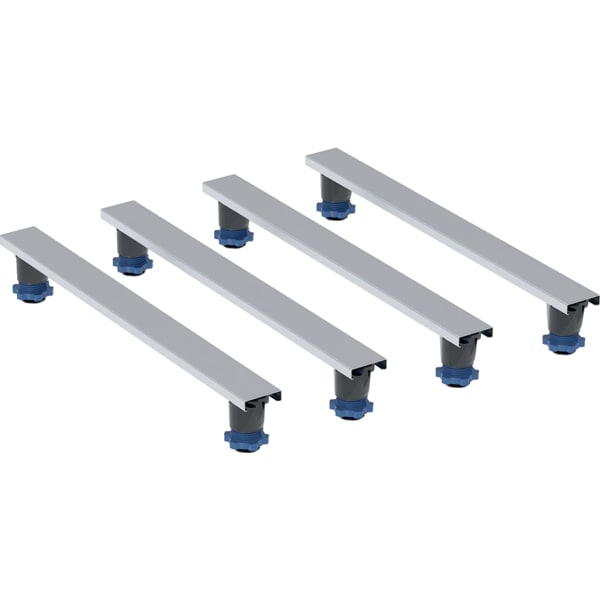 Geberit Set Füße und 4 Traversen 625mm H:9-21cm, für Duschwanne aus Steinharz