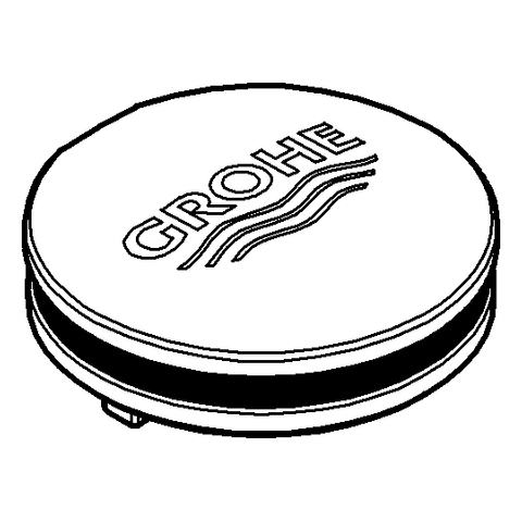 GROHE Abdeckkappe 46672 velvet black
