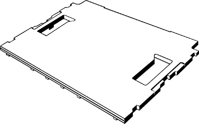 Viega Deckeleinlage 2202.90 für Modell 2202 aus Kunststoff