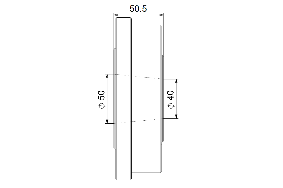 GRUNDFOS Zubehör für Umwälzpumpen Ausgleichsatz LM/LP->TP DN50-DN40