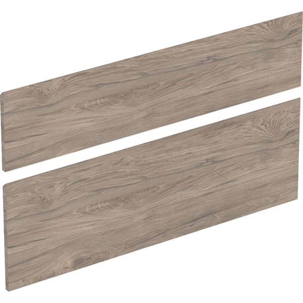 Geberit Set Schubladenfront f. US für MWT B:100cm, Nussbaum hickory