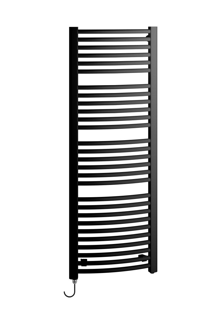 Kermi Basic R-E BH1770x35x899mm 1500W,RAL9005 MT,rechts,WWS schwarz,SK1