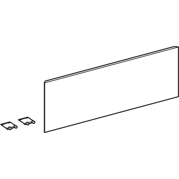 Geberit Schubl.-Frt für ONE US, 1 Schubl. für WT B:75cm, weiß hochglänzend