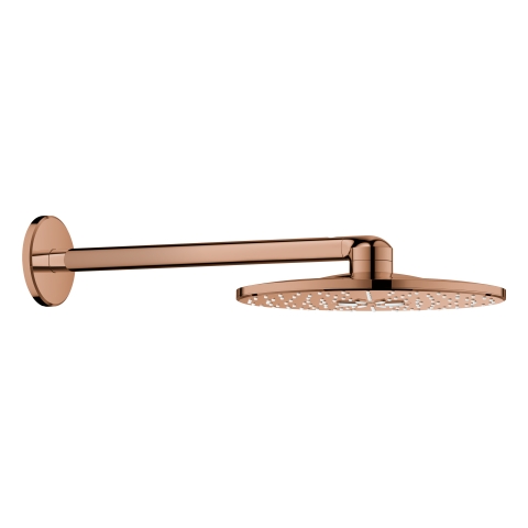 GROHE Kopfbrauseset Rainshower 310 SmartActive 26475 Brausearm warm sunset