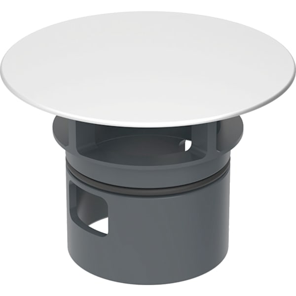 Geberit Ventilabdeckung f. HWB-Anschluss mit integr. Überlauf seidenglanz-verchr. Geberit Ventilabdeckung f. HWB-Anschluss mit integr. Überlauf seidenglanz-verchr.