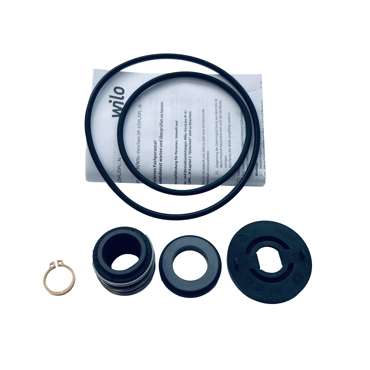 Wilo mechanisches Ersatzteil Gleitringd.Id.17 AQ1EGG IPL25/30 Set