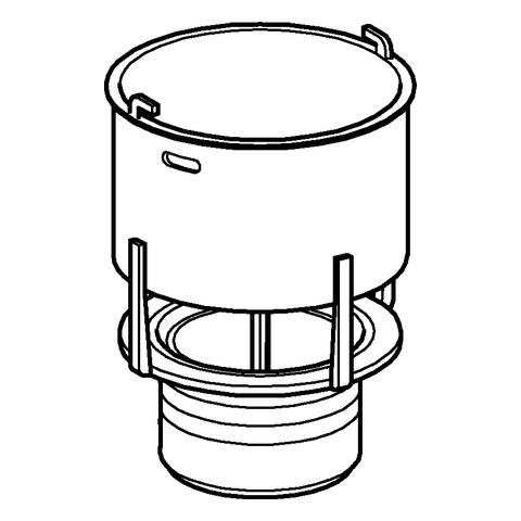 GROHE Austauschsitz 43545 für Spülkasten