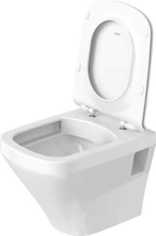 DU WC-Sitz DuraStyle ohne SoftClose Scharniere edelstahl, weiß