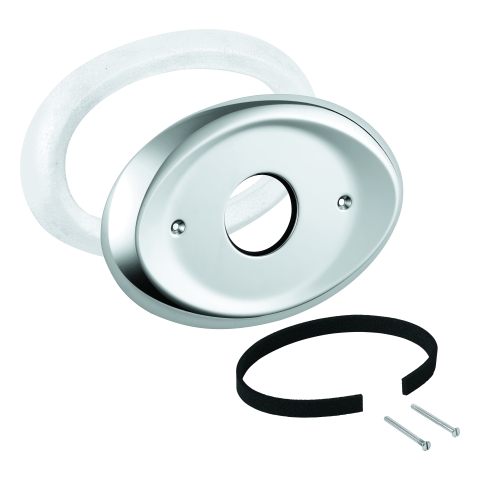 GROHE Rosette 08367 oval L:230 B:157 für Grohmix chrom