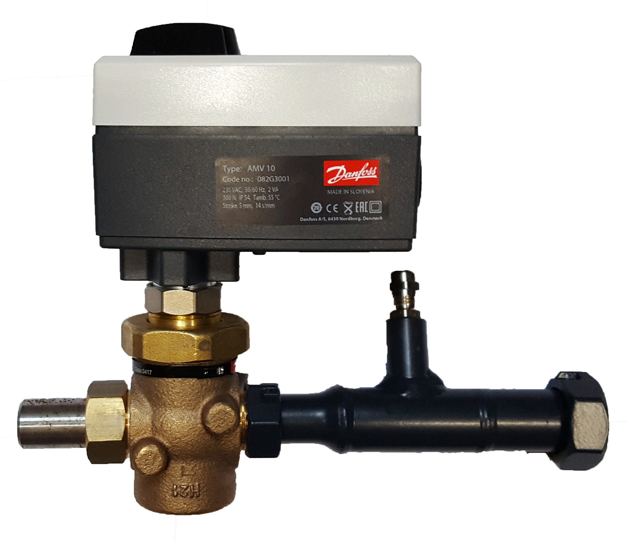 Danfoss TWW -Primärmodul, 2 WV,ohne V03 für TD-/LM-S,DN 15,Kvs=4,0