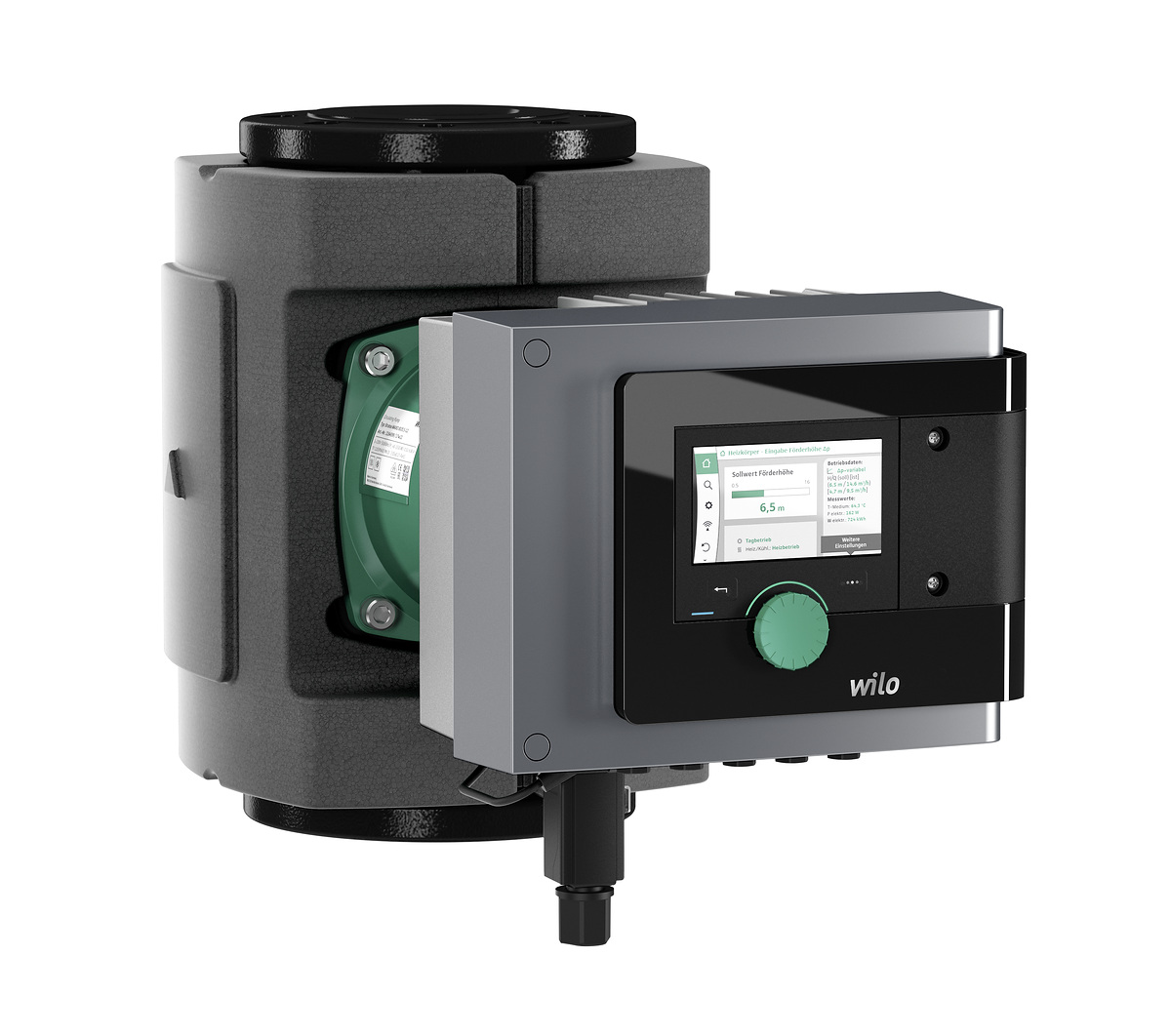Wilo Nassläufer-Premium-Smart-Pumpe Stratos MAXO 50/0,5-10 PN6/10,200W Wilo Nassläufer-Premium-Smart-Pumpe Stratos MAXO 50/0,5-10 PN6/10,200W