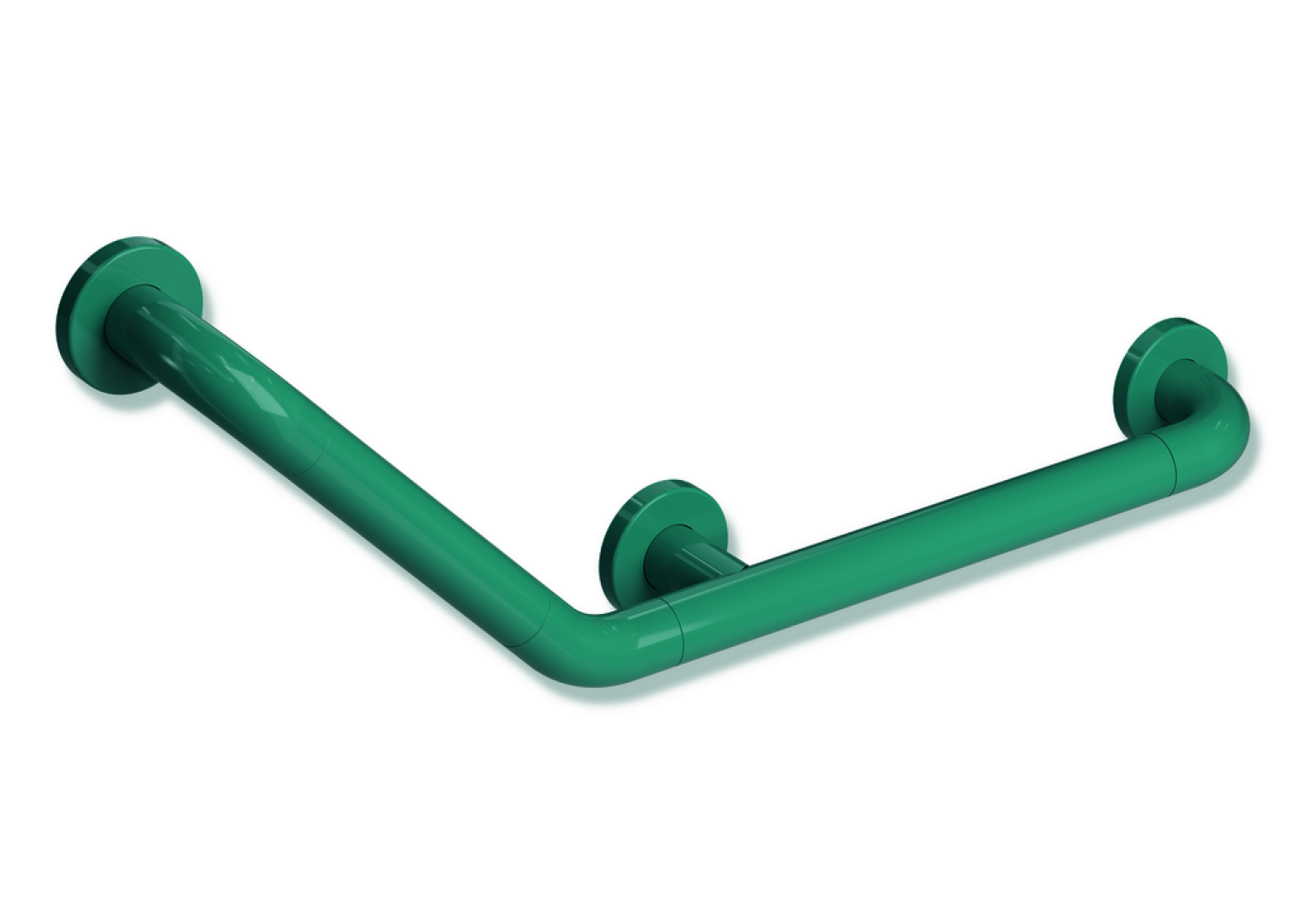 HEWI Winkelgriff Ser 801, d:33, 135 Gr Bogen aquablau