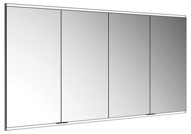 KEUCO Royal Modular 2.0 SPS, bel. 80041, Einb,4Steckd,sb-elox,1900x900x120mm