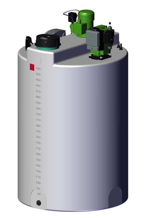 Gruenbeck Dosierbehälter 500-ARW