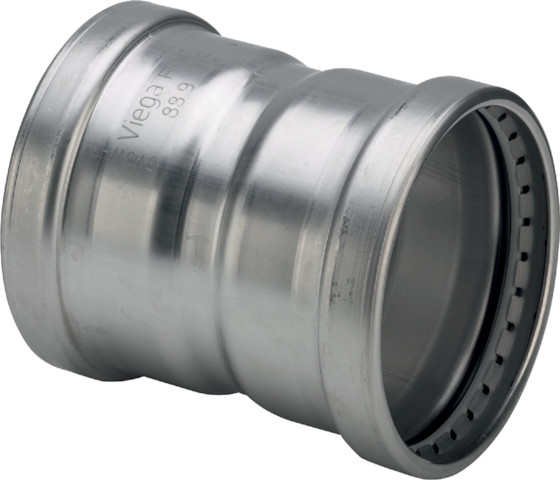Viega Muffe Sanpress Inox XL 2315XL in 64,0mm Edelstahl