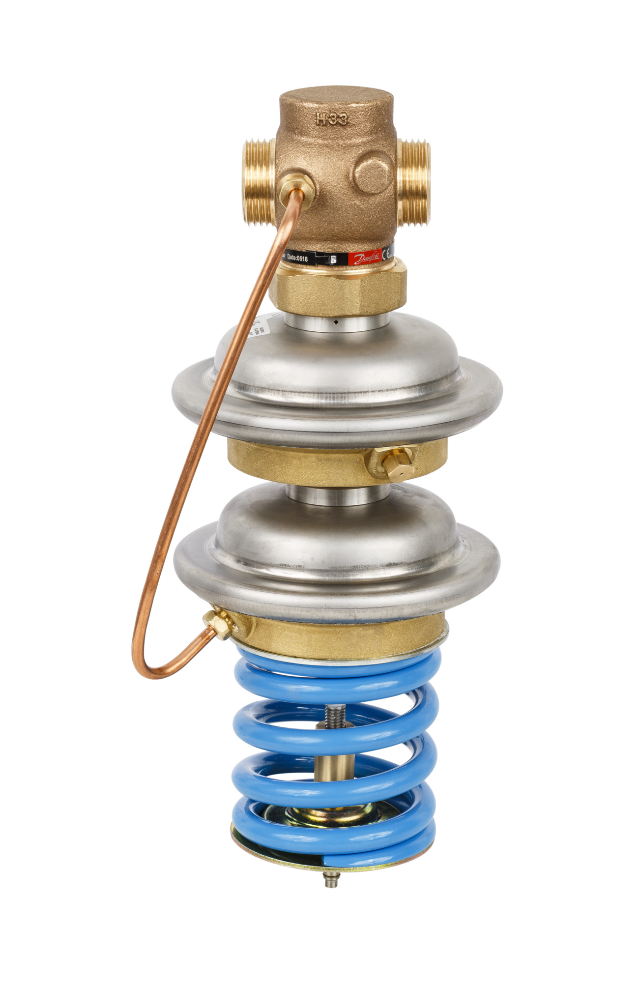 Danfoss Sicherheitsabsperrventil SAVD 25 G 11/4 A, 1-5 bar, Kvs 8,0, PN25