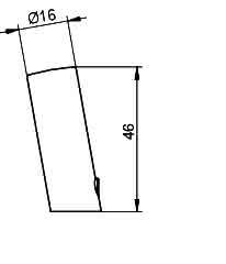KEUCO Handtuchhaken REVA 12814 verchr.