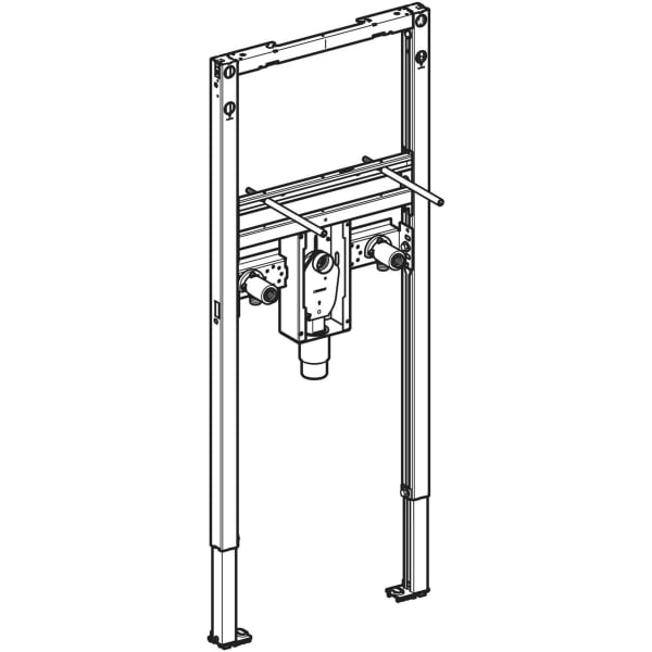 Geberit Duofix Element f. WT, 112 cm Standarmatur, mit UP Siphon