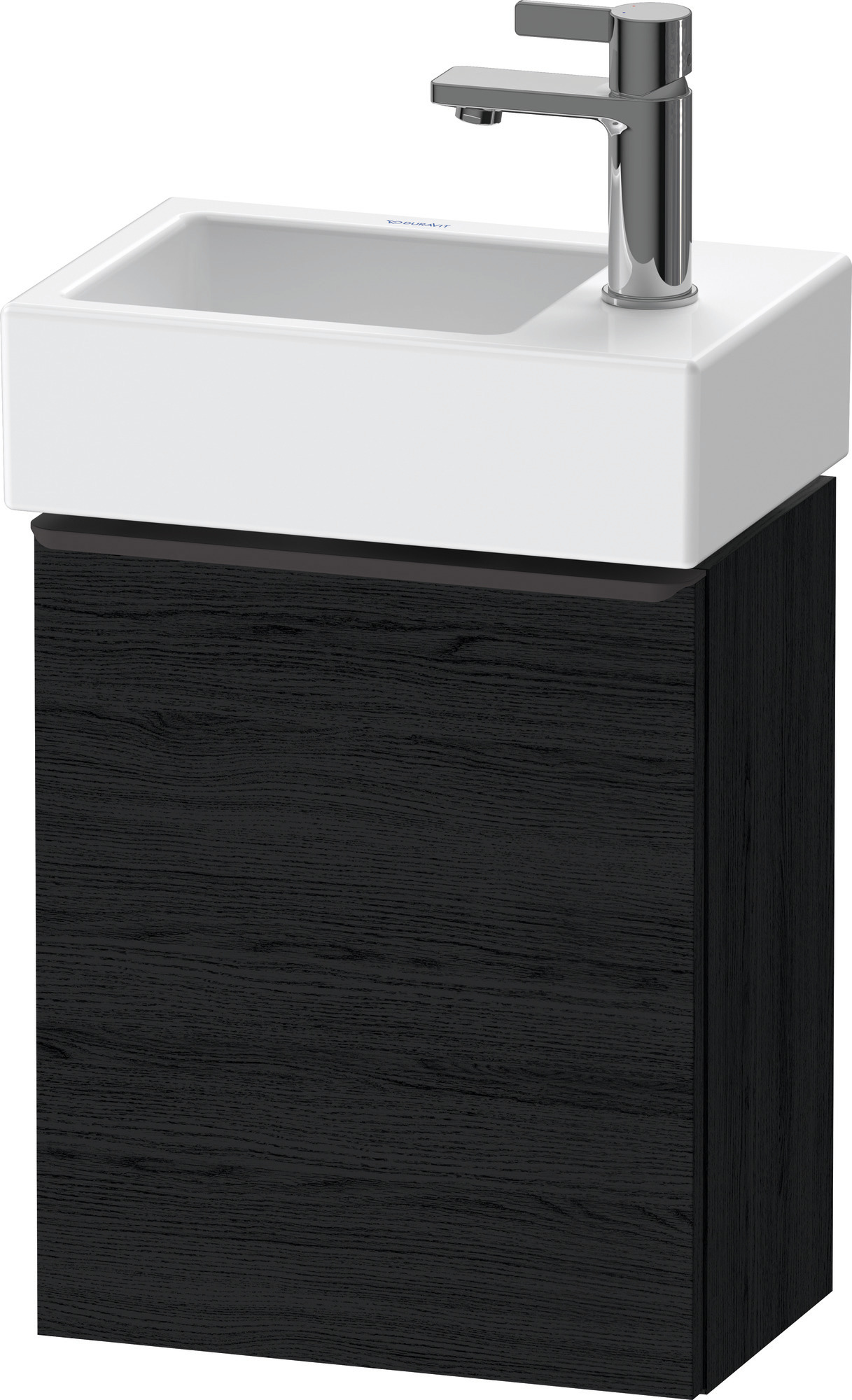 Duravit D-Neo WTU,Wdh,Tür:1,TA:LI,Gr:Dia.Schw 364x222x440mm,Eiche Schwarz Matt,Dekor