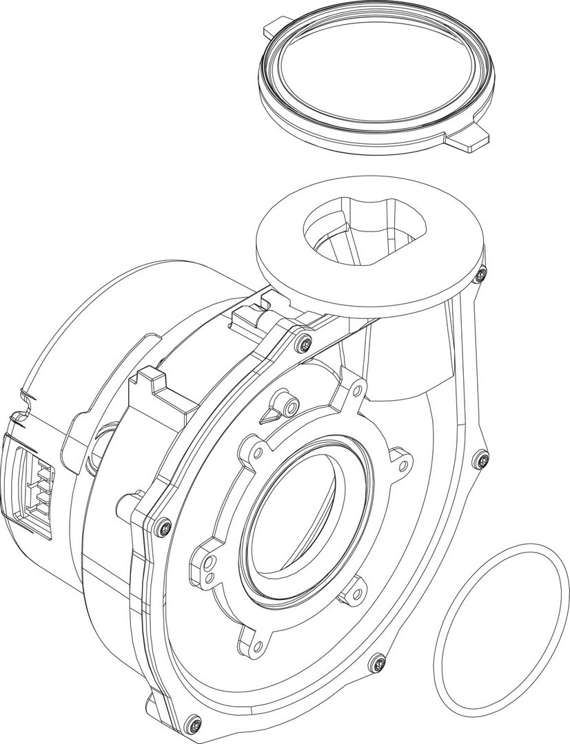 BOSCH Ersatzteil TTNR: 8737709295 Gebläse