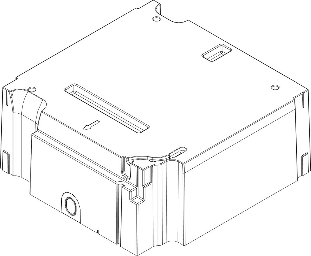 BOSCH Ersatzteil TTNR: 8733703232 Isolierung oben/unten