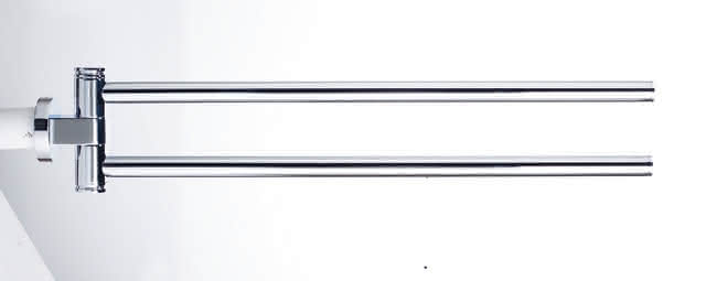 DU D-Code HTH, Arme 2, Schwenkbar 50x447x90 mm, Chrom