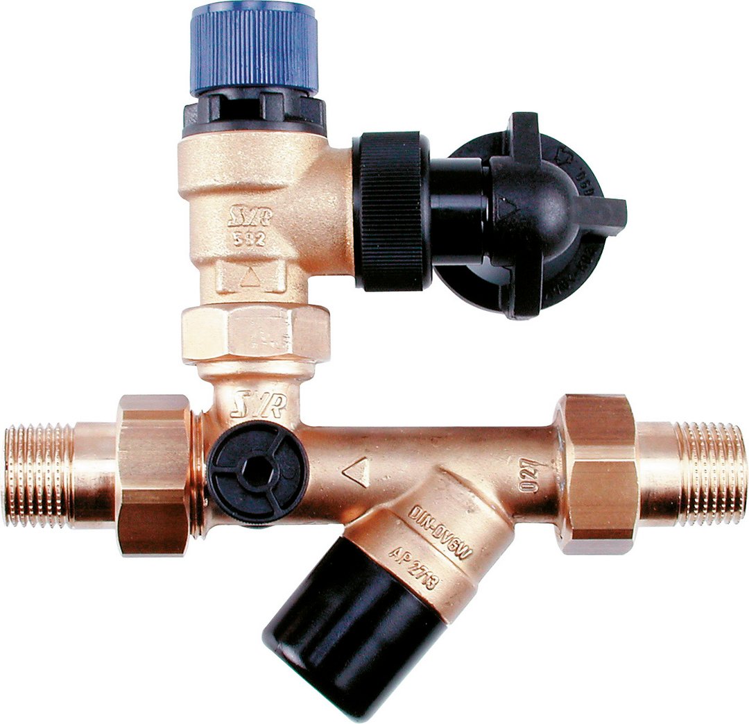 BOSCH Installationszubehör Nr. 429 Sicherheitsgruppe ohne Druckminderer BOSCH Installationszubehör Nr. 429 Sicherheitsgruppe ohne Druckminderer